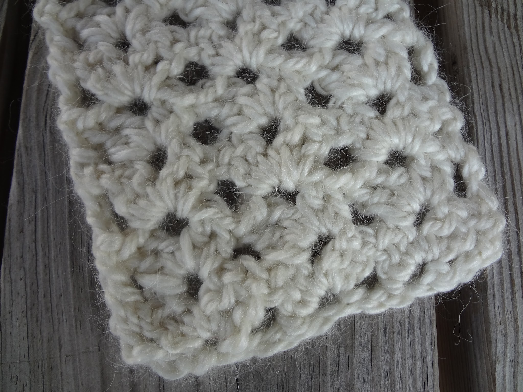 Vanilla Bean Crochet Scarf