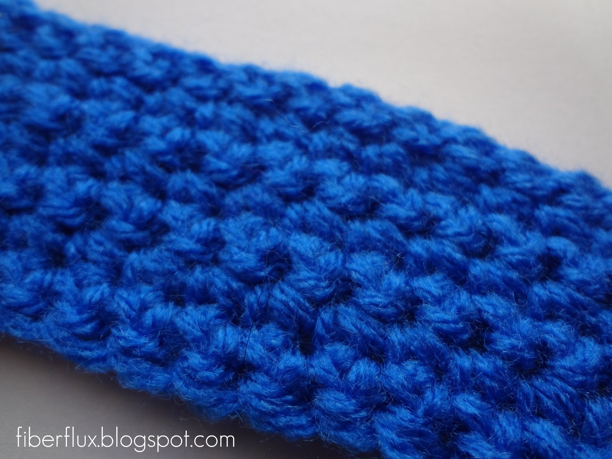 Crochet Blanket Stitch Edging