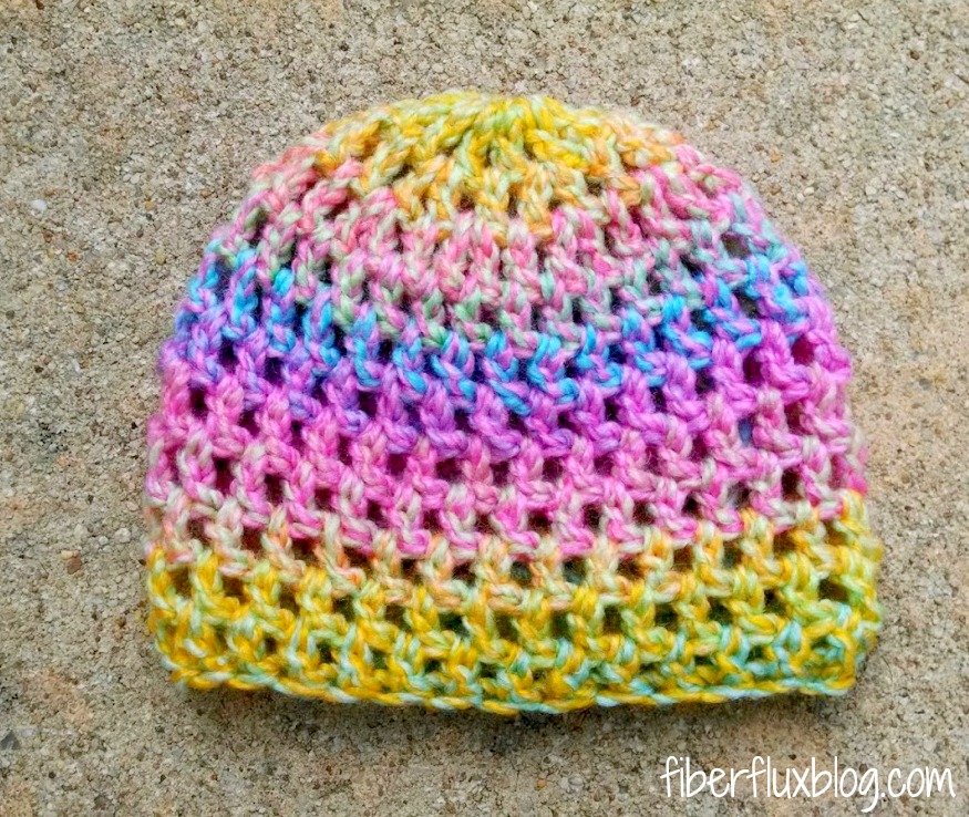 Confetti Newborn Crochet Hat