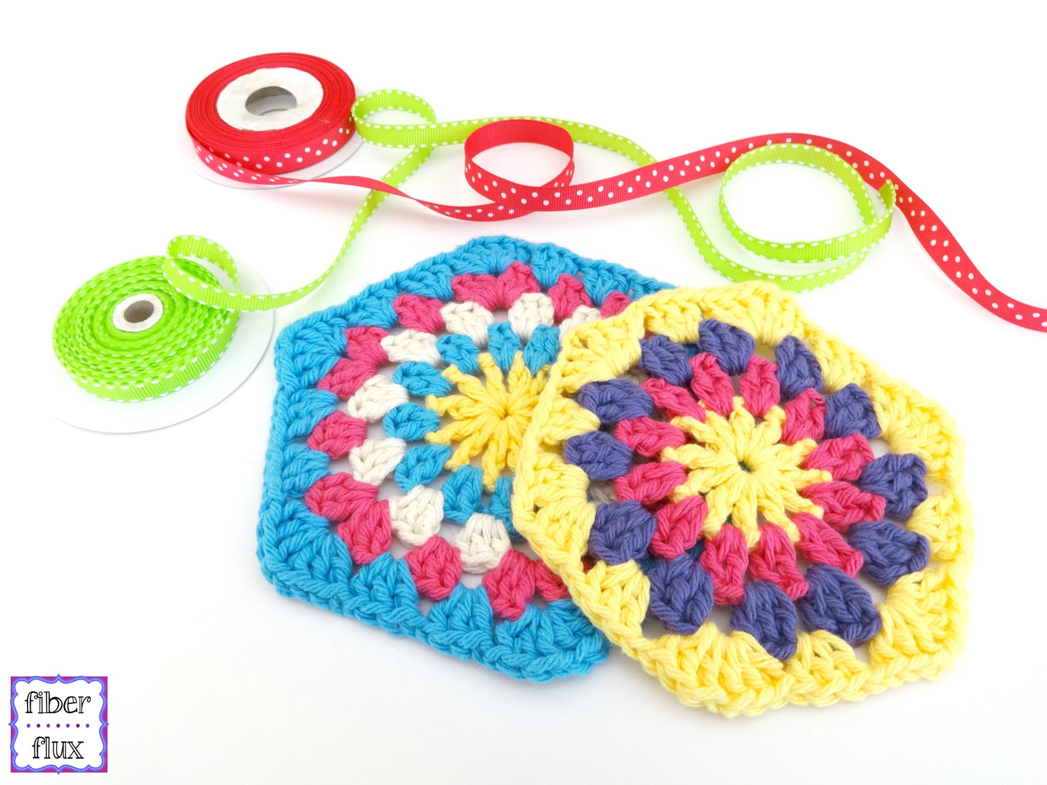 Crochet Granny Hexagon Butterfly