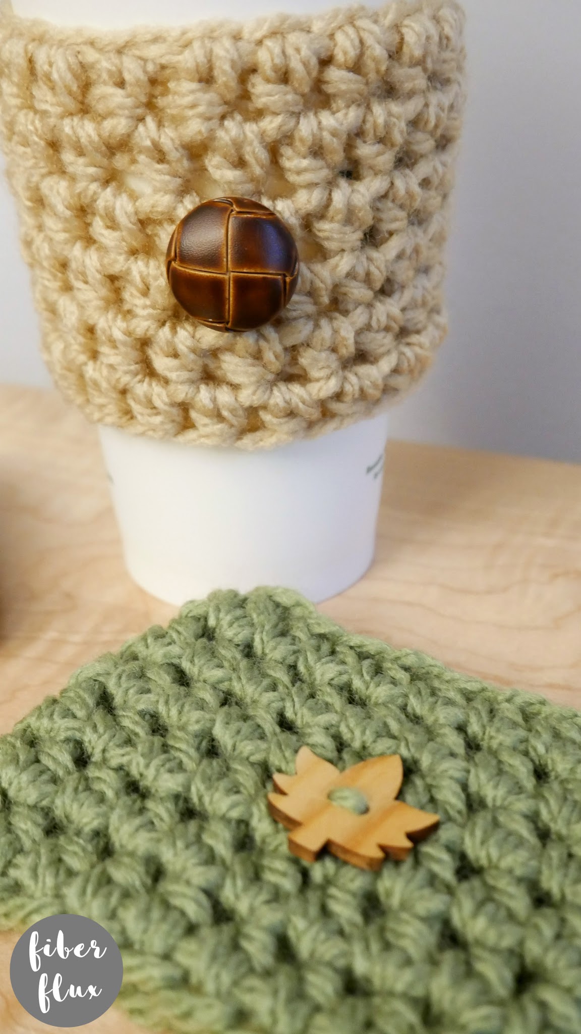 Quick Gift Crochet Coffee Cozy