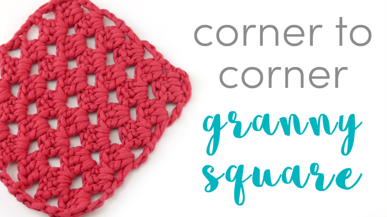 Corner To Corner Crochet Granny Square