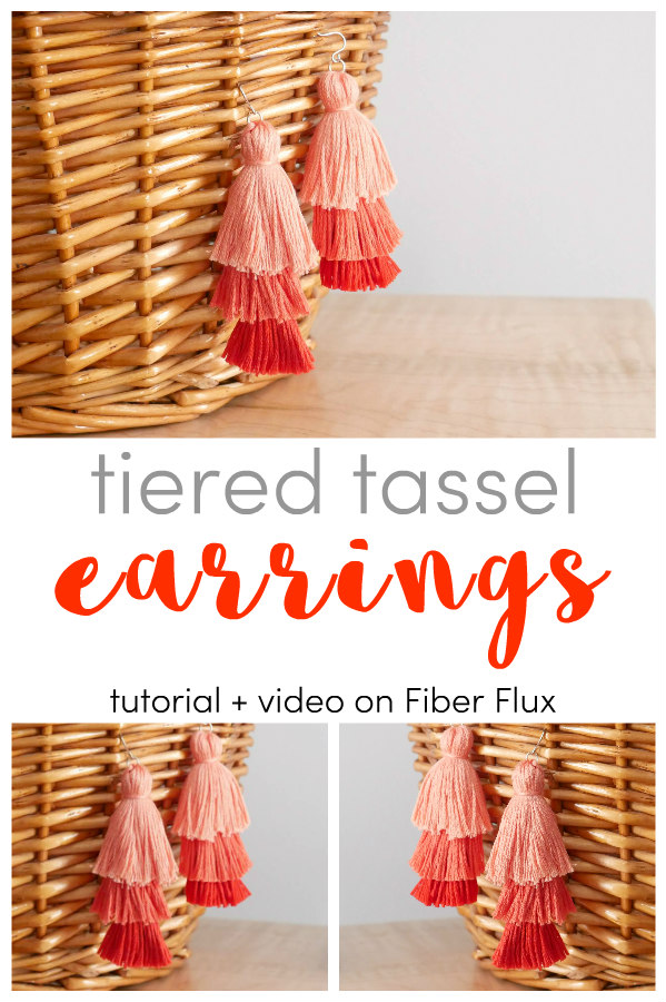 Tiered Tassel Earrings (Small) – Grace At Home Treasures