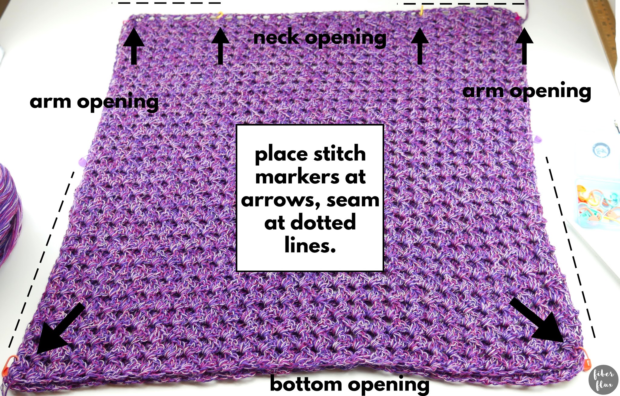 Berry Patch Crochet Tee