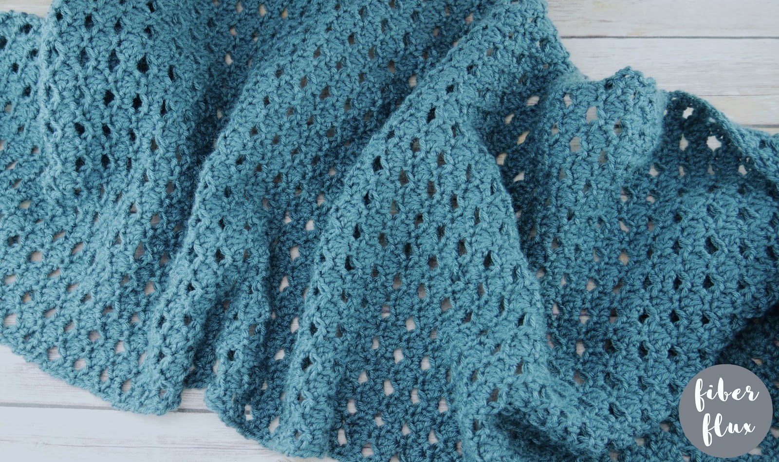 High Tide Crochet Shawl