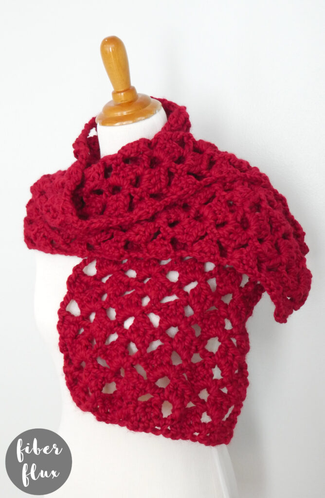 Merry Making Crochet Scarf