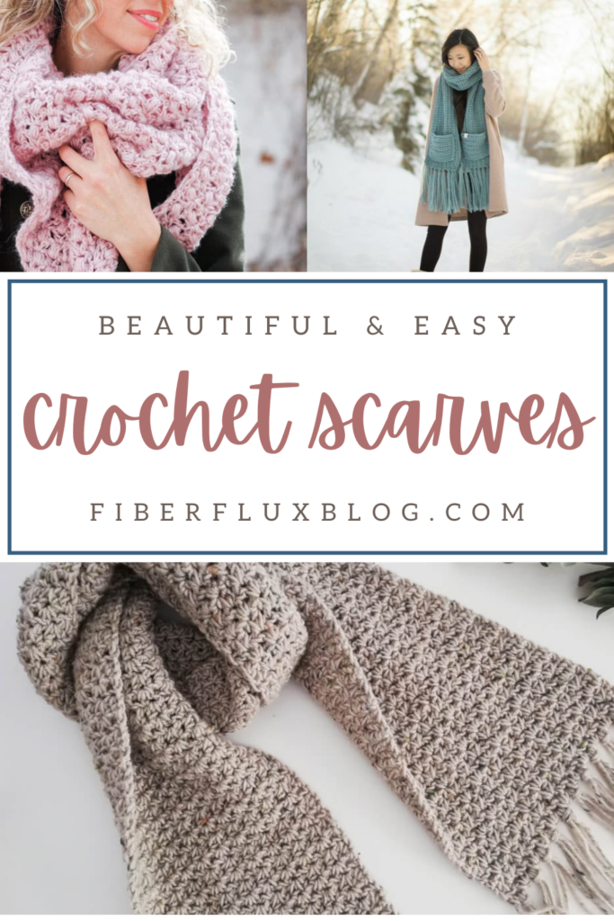 Easy Crochet Winter Scarf Pattern - Easy Crochet Patterns