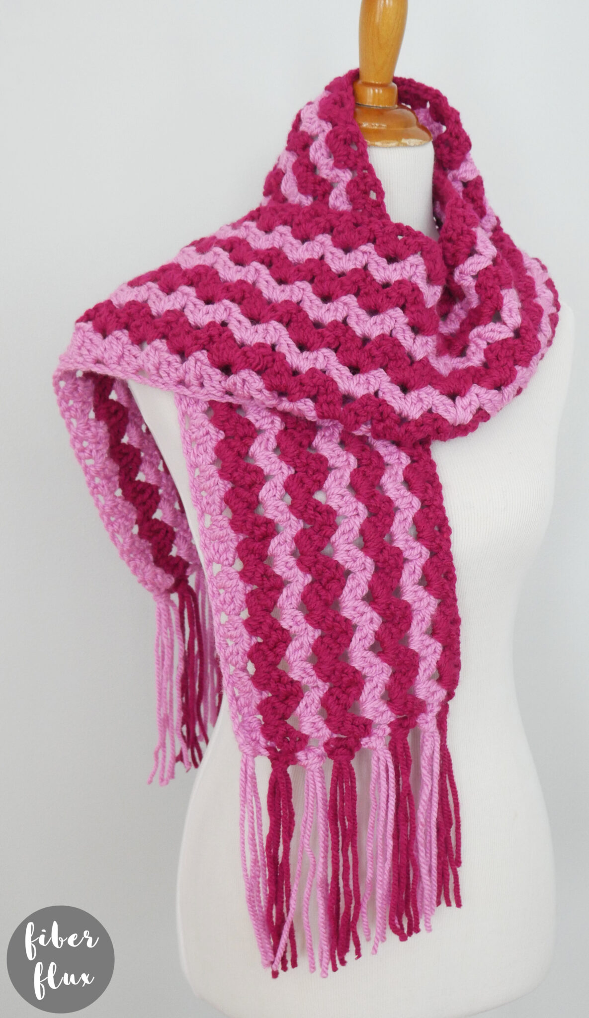 Hearts A Flutter Crochet Scarf, Free Crochet Pattern + Video ...