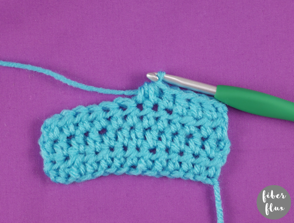 Half Double Crochet Two Together