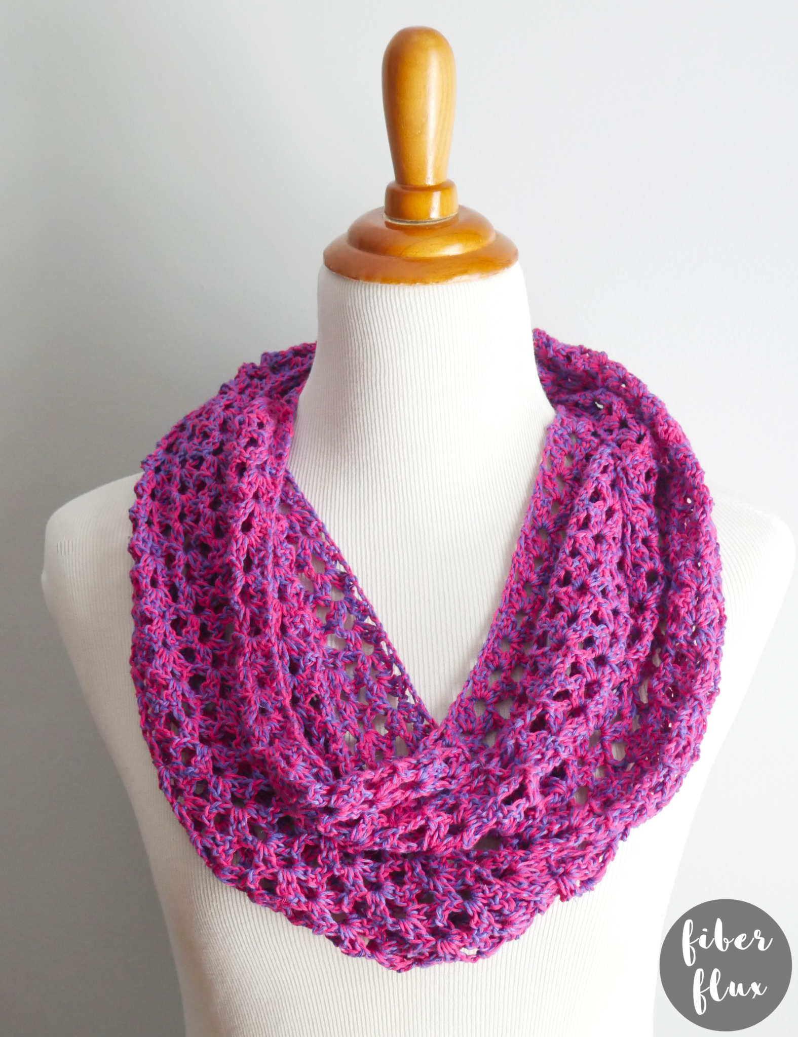 Berry Smoothie Crochet Cowl, Free Pattern + Full Video Tutorial ...