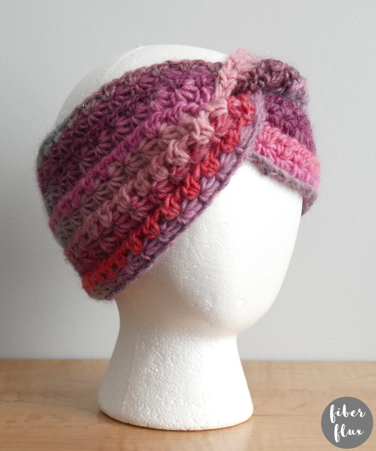 Easy Star Stitch Ear Warmer, Free Crochet Pattern + Video Tutorial ...